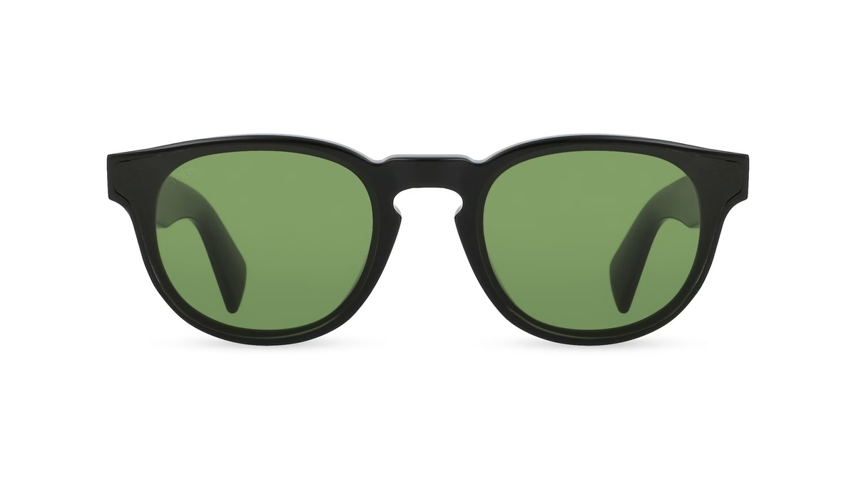 Tod's TO0324 Sonnenbrille, Vollrand, Panto, Kunststoff, Unisex, schwarz, grün - Bild 1