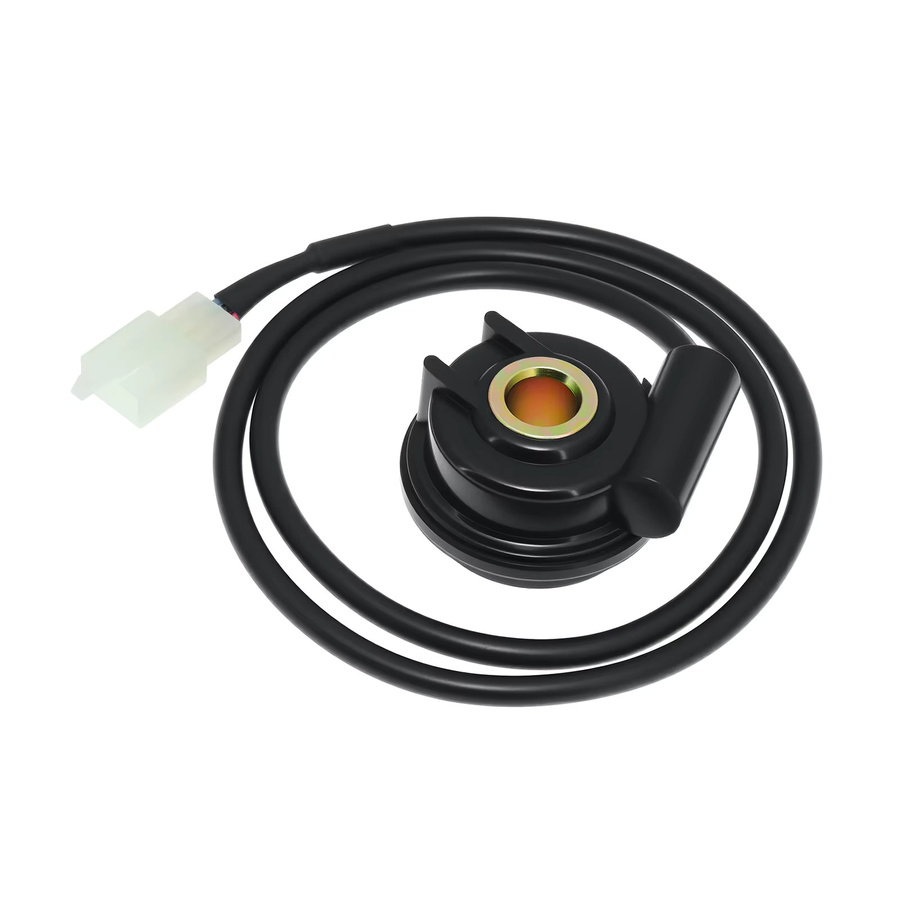 MAIMEIMI 3-poliger digitaler Motorrad-Geschwindigkeitssensor in Schwarz, 12 V Ersatzsensor für Kilometerstand und Motorgeschwindigkeit - Bild 2