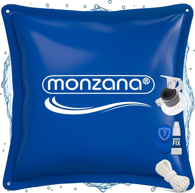 MONZANA Winter-Poolkissen aus PVC in Blau, B/B: 120 x 120 cm - Bild 1