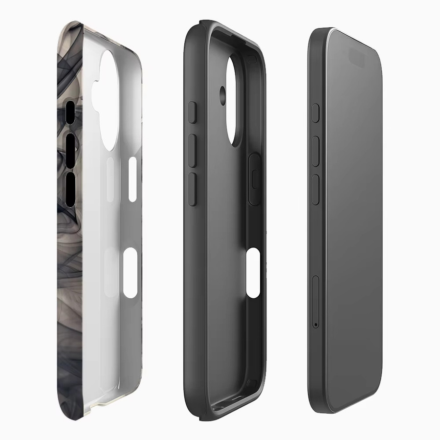 Apple Rauchschleier Handyhülle für iPhone 17 16 15 14 13 Pro Max Plus mit Magnetfunktion und robustem Doppelschicht-Schutz - Bild 2