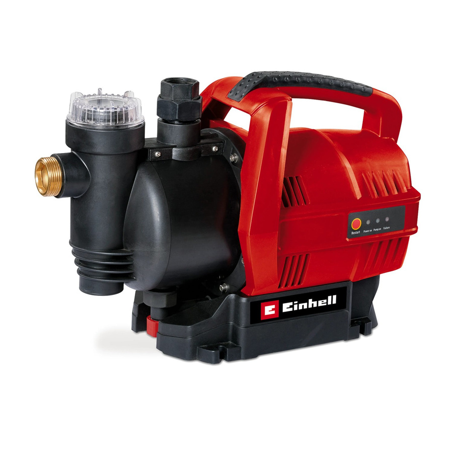 Einhell Hauswasserautomat GC-AW 6033 aus Metall und Kunststoff - Bild 2