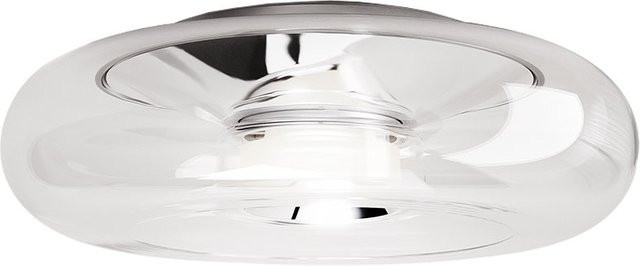 Serien Lighting Don Ceiling M LED-Deckenleuchte mit transparentem Glasschirm, Silber, 2700K, dimmbar - Bild 1