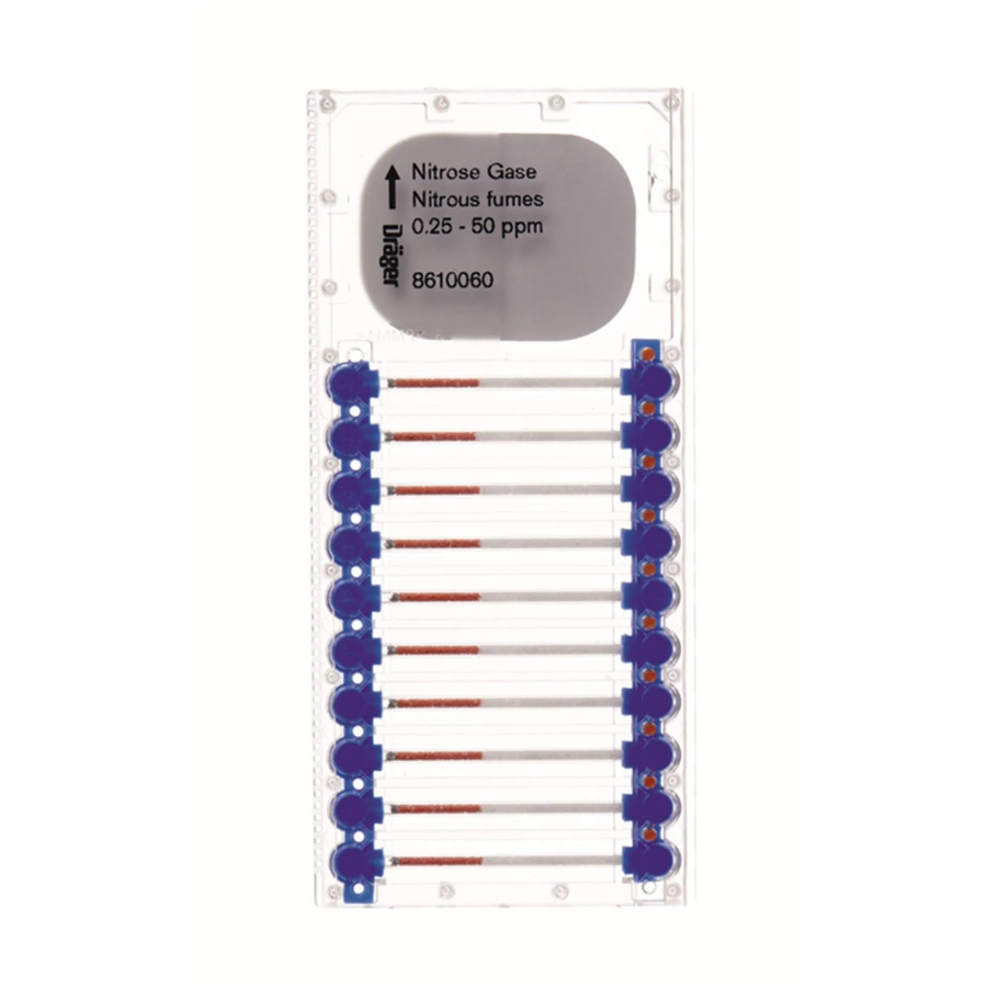 Dräger Microtubes für Nitrose Gase 0.25 50 Ppm transparent - Bild 2