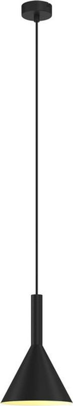 Tadej Pendellampe 1-flächig von Arcchio in Schwarz-Weiß, modernes Metall-Design für E27, Durchmesser: 19 cm - Bild 1