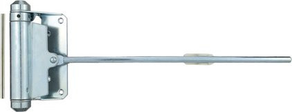 Bever Türfeder aus verzinktem Edelstahl in Silber, B/T/H: 335,0 x 125,0 x 32,0 mm - Bild 1