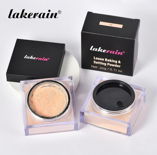 Lakerain Setting Powder, Matt, Unisex - Bild 1