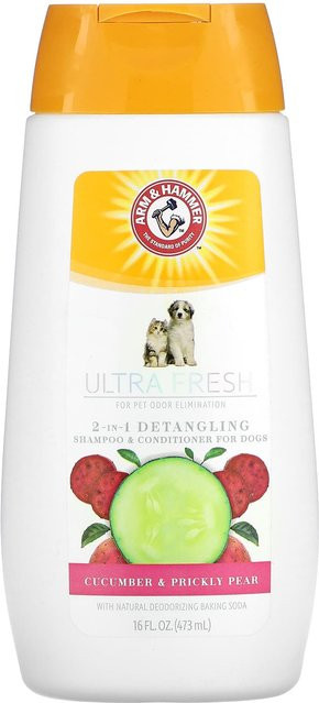 Arm & Hammer 2-in-1 Entwirrungsshampoo und -spülung Gurke und Kaktusfeige, 473 ml - Bild 1