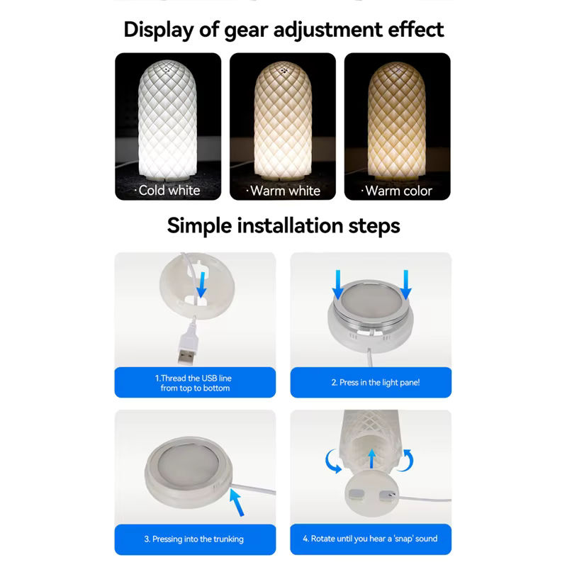Sprouture Lab LED-Lampen-Kit für Bambu Lab mit verstellbarem Weiß-, Kalt- und Warmlicht als DIY-Hardware-Set - Bild 3