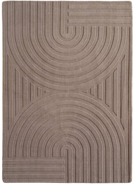 Ayyildiz Teppich POMPEI in Beige und Creme im Boho-Stil, pflegeleicht und waschbar, Breite: 80 cm, Länge: 150 cm - Bild 1