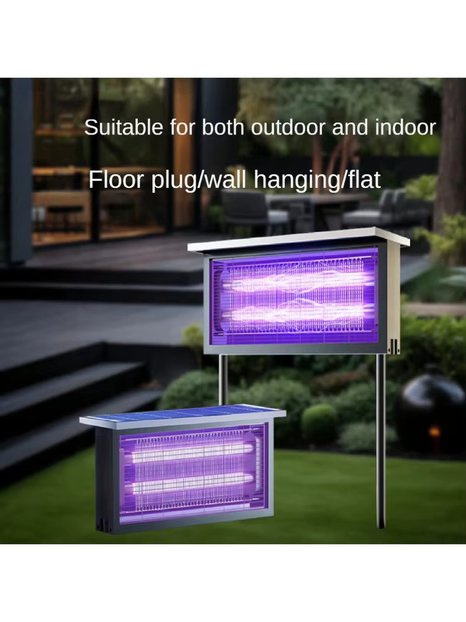 JOYINLED Solar-Mückenvernichtungslampe mit UV-Attraktion, wasserdichte IP65 Außenleuchte für Garten, Hof und Terrasse - Bild 6