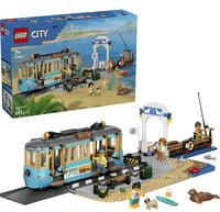 LEGO City Klassische Strandstraßenbahn Bauset Strand - Bild 2