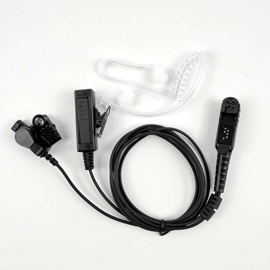 Motorola In-Ear Ohrhörer für Walkie-Talkie MTP3100 MTP3200 MTP3250 MTP3500 MTP3550 in Schwarz - Bild 1