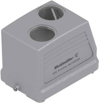 Weidmüller Steckergehäuse HDC 48B TOLU 2M40G CS in Grau - Bild 1