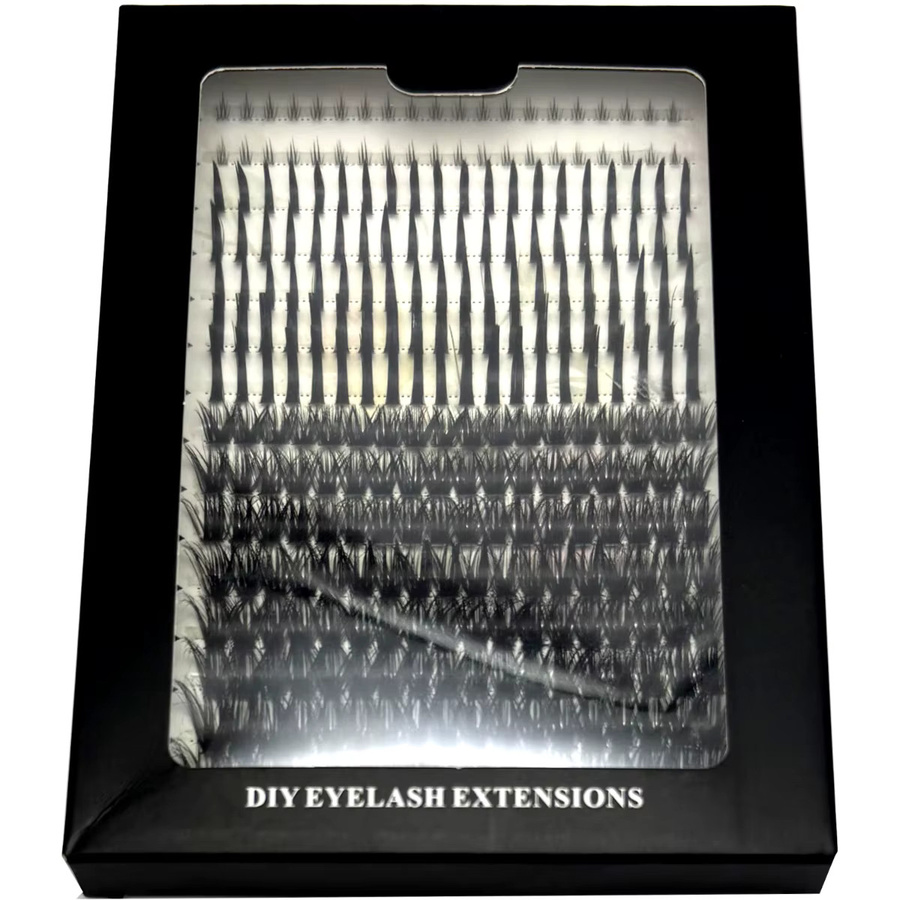 MKYDCG Wimpern-Cluster, Black, Unisex - Bild 6