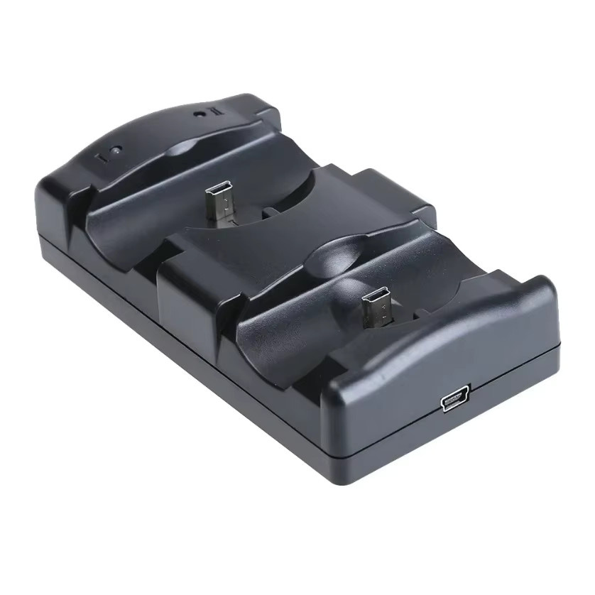 Sony Dual Ladegerät Dock für PS3 und PS3 Move Controller, vertikale USB Schnellladestation, Schwarz - Bild 2
