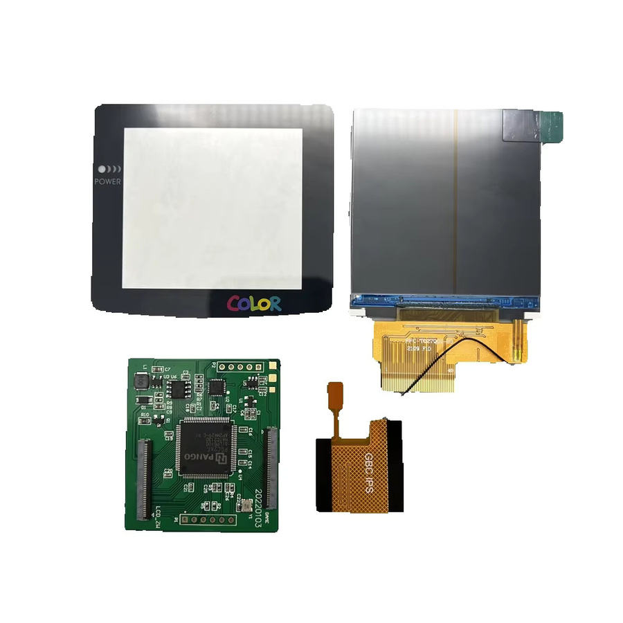OPUYYM IPS LCD-Bildschirm für Nintendo Game Boy Color GBC in Schwarz oder Weiß - Bild 3