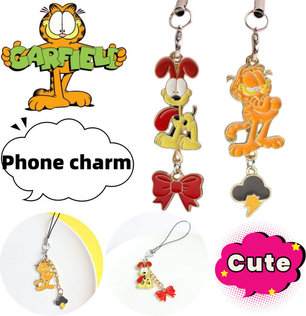 Garfield Handyanhänger, Anime, Unisex - Bild 1