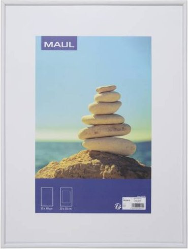 Maul Bilder Wechselrahmen Weiß, B/H: 30 x 40 cm - Bild 1