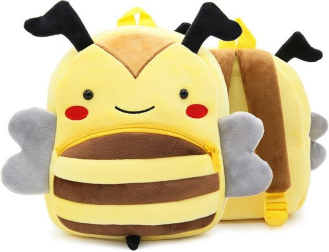 Kidsly Plüsch-Kleinkind-Rucksack, 3D-Cartoon-Tier, 2–6 Jahre - Bild 1