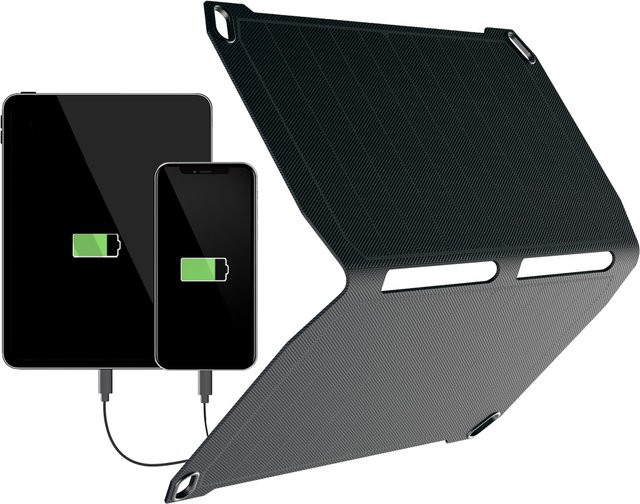 Sunnybag Sunbooster 14 Solarpanel Schwarz mit 14W und 2000mA Ladestrom über USB-A - Bild 2