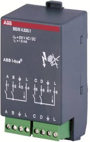 ABB Binäreingang BE/M4.230.1 2CDG110005R0011 in Grau - Bild 1