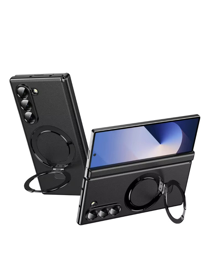 Stoßfeste MagSafe Hülle für Samsung Galaxy Z Fold 7 6 5 4 aus mattem PC, magnetisch und kompatibel mit kabellosem Laden - Bild 3