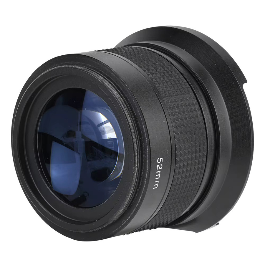 docooler Weitwinkel-Fischaugenobjektiv 0,35X mit 52mm Anschluss und Aufbewahrungstasche in Schwarz für Spiegelreflexkameras - Bild 3