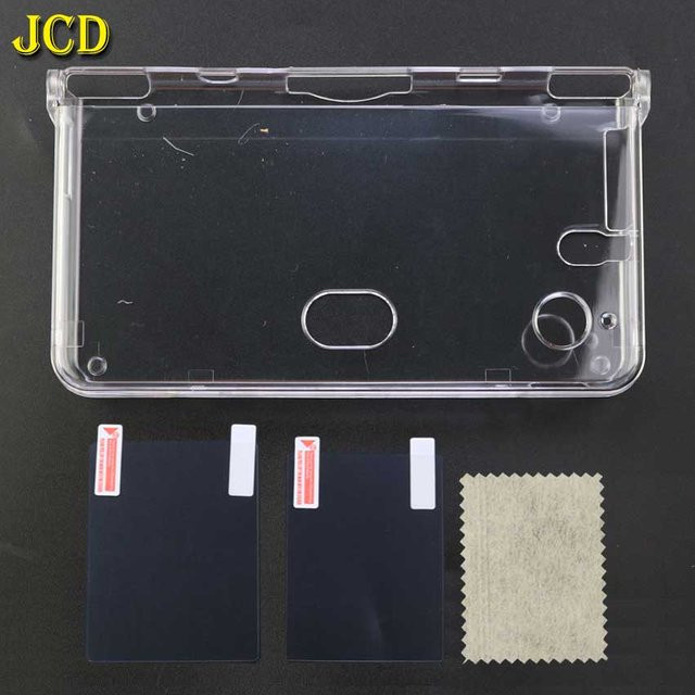 JCD Schutzhülle und Display-Schutzfolie für Nintendo DSi NDSi XL LL in Transparent - Bild 1