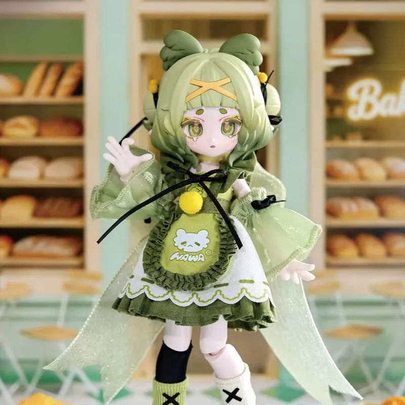 Koushuh Hexagonale Box BJD Blindbox mit beweglicher Gelenkpuppe, mehrfarbige Desktop-Dekoration aus Kunststoff - Bild 2