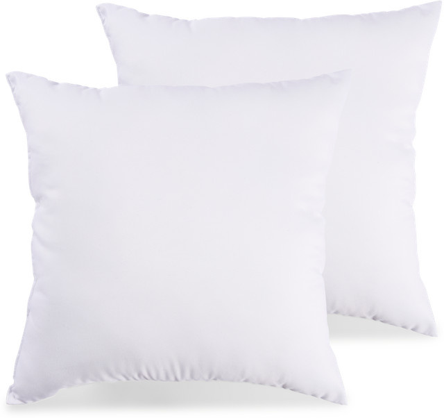 Decoper Kissenfüllung aus Polyester und Baumwolle, 2er Pack, Weiß, B/L: 60 x 60 cm - Bild 1