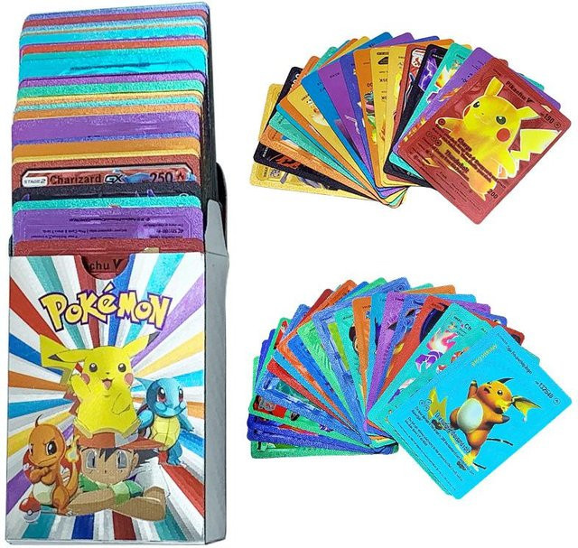 Pokemon Sammelkartenset, 55-teiliges Set, English, Schwarz, Bunt / Mehrfarbig - Bild 1
