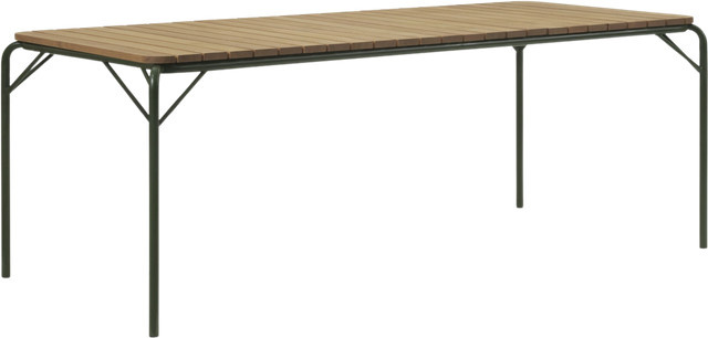 Normann Copenhagen Vig Gartentisch aus Robinienholz in Grün - Bild 1