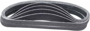 Hazet Schleifband-Satz 9033-480/10 für Bandschleifer, 10 Stück, Schwarz/Grau - Bild 1