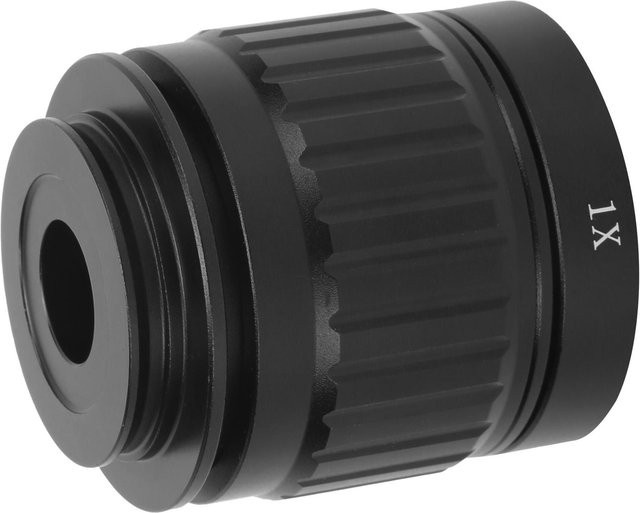 Fishine Mikroskopkamera-Adapter für Trinokular-Stereomikroskope, 1X C-Mount Objektivadapter, Schwarz, Durchmesser: 38 mm - Bild 1