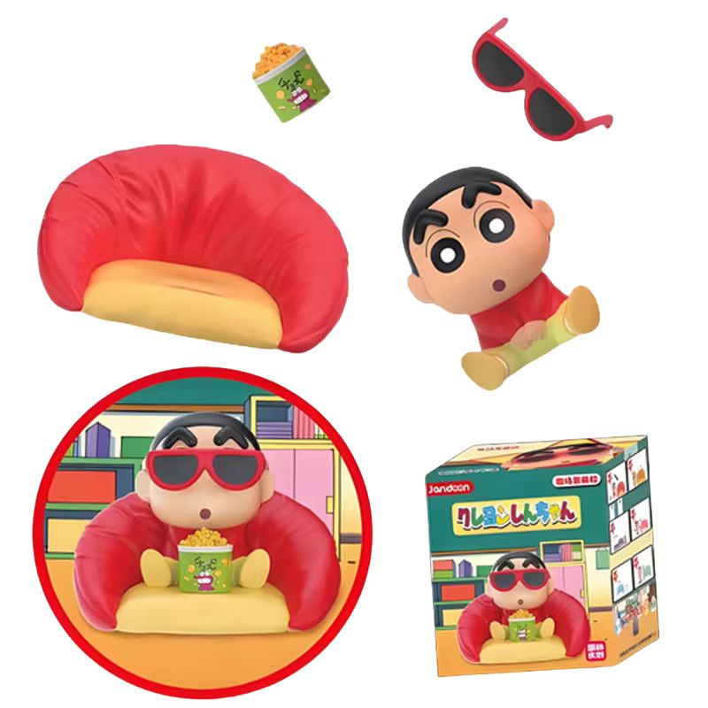 JANDOOM Crayon Shin-chan Anime Figur Blind Box Multicolor - Bild 3