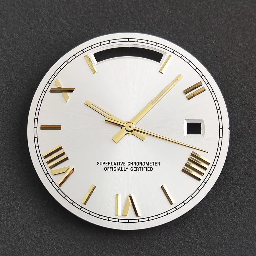 Miyota Uhrenzubehör, Edelstahl, 39 mm Gehäuse, 31 mm Zifferblatt - Bild 2