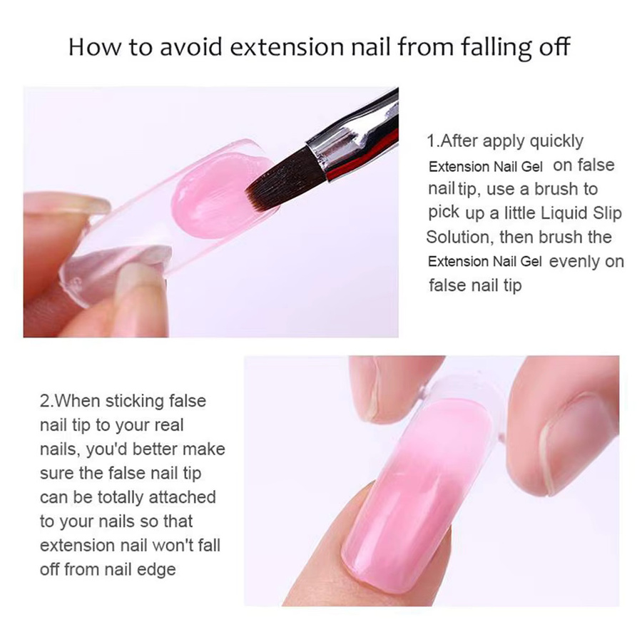 Outfox Poly Gel Nail Slip Solution, 30 ml, Antihaft-Flüssigkeit - Bild 2