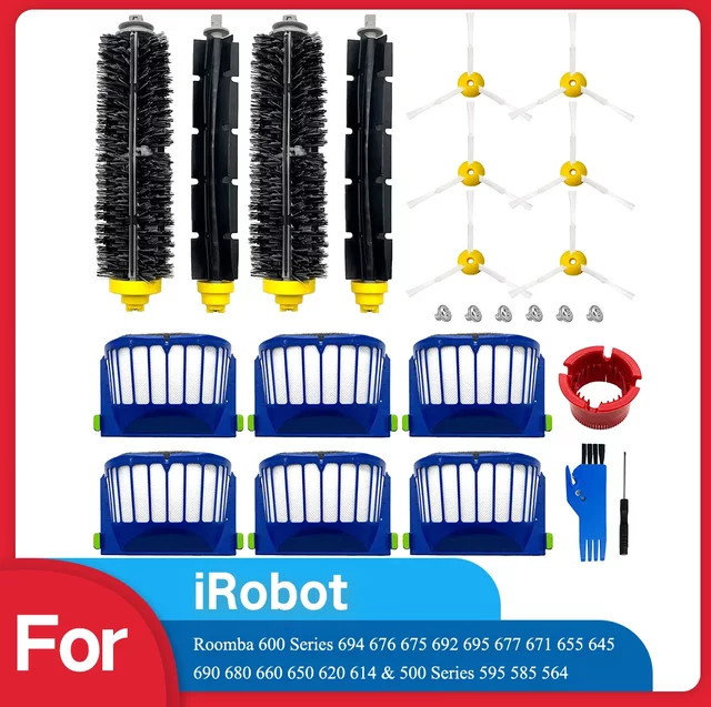 Ersatzteil-Set für iRobot Roomba 600 Serie und 500 Serie in Multicolour - Bild 1