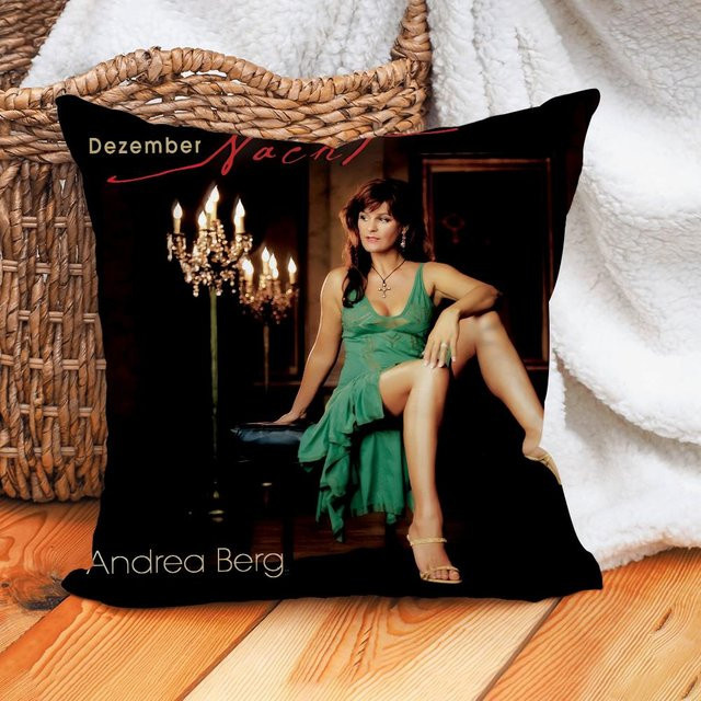 Kissenbezug Sängerin Andrea Berg von JMG Clothing, Farbe: Schwarz, B/T/H: 45 x 45 x 0 cm - Bild 1