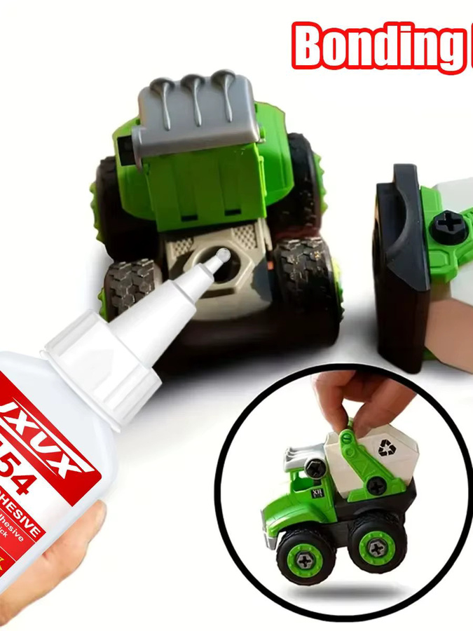454 Superkleber Multimaterial-Reparaturkleber mit Schnelltrocknung in 3 Sekunden, wasserfest für Metall, Kunststoff, Holz, Keramik und Leder, 20 g - Bild 7