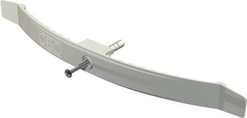 OBO Bettermann Kabelklammer Weiß 6,0 mm 100 Stück - Bild 1