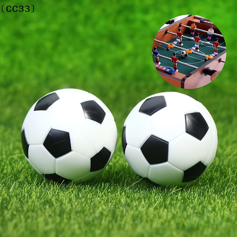 KOQZM Tischfußball aus Kunstharz, 2-teiliges Set, 36 mm, Bunt / Mehrfarbig - Bild 2