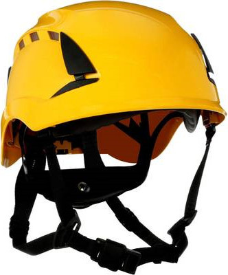 3M SecureFit X5002VE-CE Schutzhelm belüftet mit UV-Sensor in Gelb nach EN 397, EN 12492 und EN 50365 - Bild 1