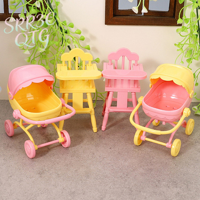 ZTOYL Mini-Puppenwagen, 1-teiliges Set, Gelb, Bunt / Mehrfarbig - Bild 1