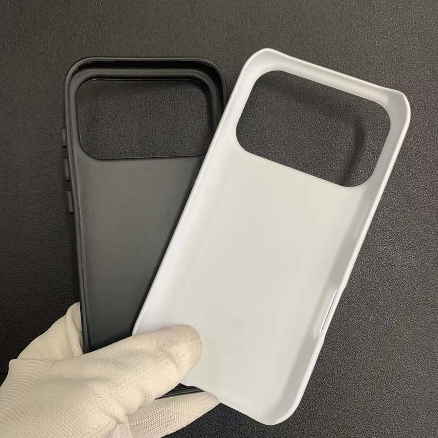 FONLYU 5er Set Sublimationsrohlinge Handyhüllen für iPhone 17 16 15 Pro Max aus Soft TPU und Hard PC für DIY Wärmeübertragung - Bild 3