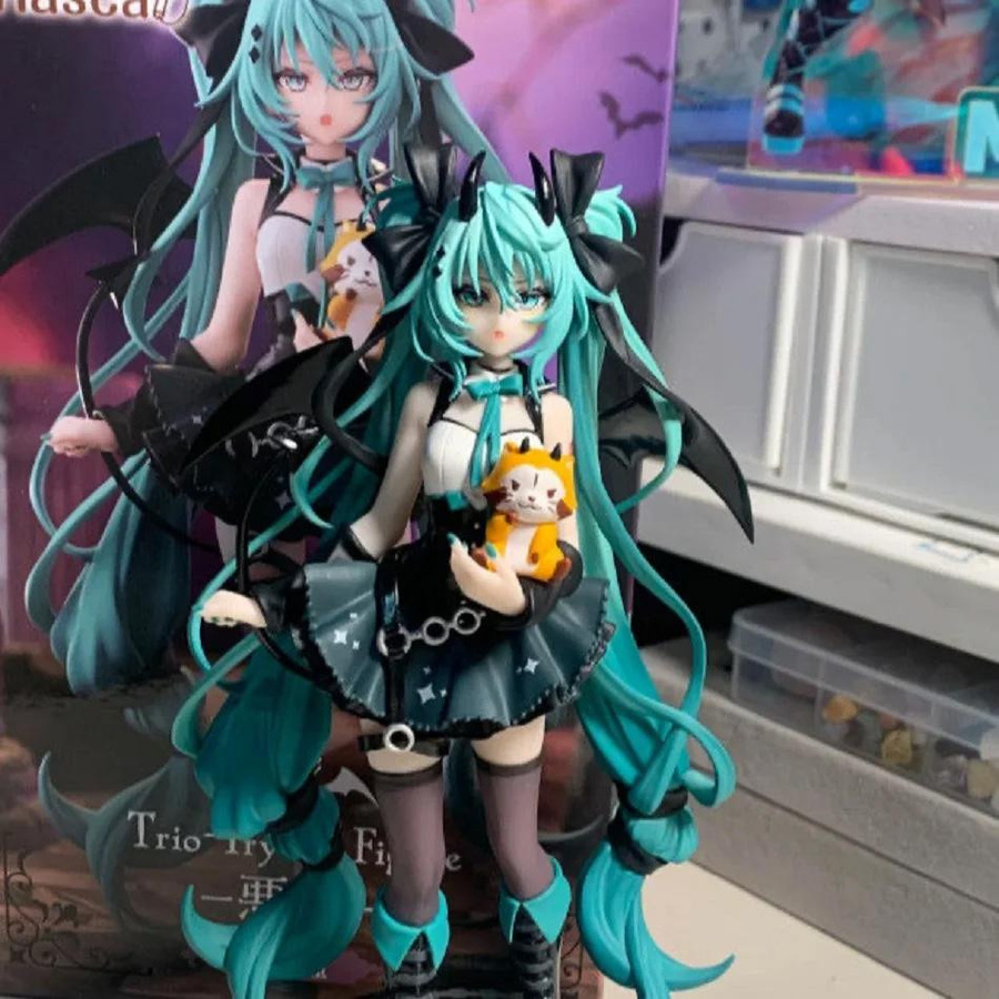 Yiran toy 1 Hatsune Miku Kleiner Teufel Waschbär Actionfigur PVC Puppe - Bild 3