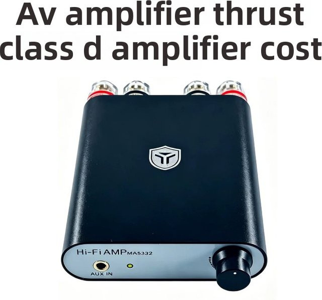 Infineon MA5332 Chip HiFi Digital Class-D Audiophiler Verstärker in Schwarz - Bild 1