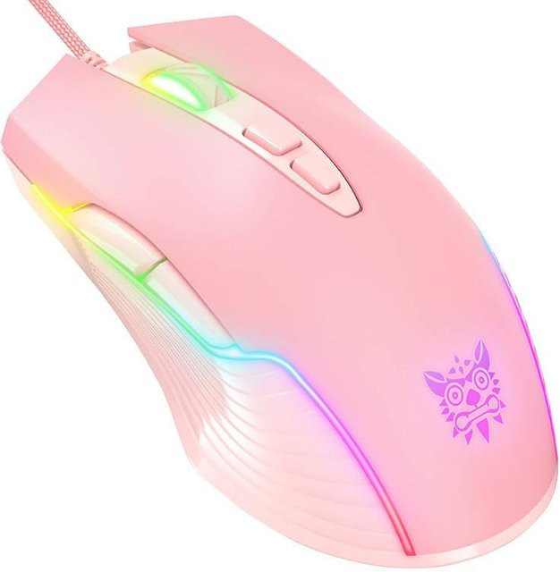 Gaming-Maus ONIKUMA CW905 in Pink - Bild 1
