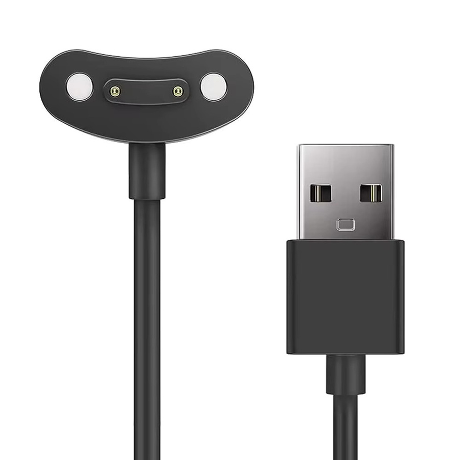 Hujerl USB-Ladekabel für Ticwatch Pro 5 3, Ticwatch E3, Ticwatch Pro X, Ticwatch Pro 3 LTE und Pro 3 Ultra, USB-A auf USB-C, Schwarz, 1m - Bild 2