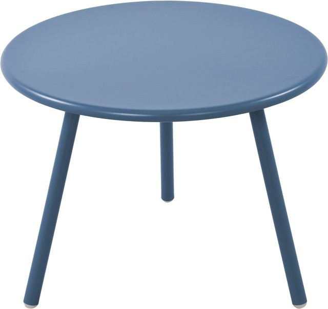 CLP Couchtisch Minot runder Loungetisch für Innen und Außen, wetterfester Outdoor Beistelltisch und Gartentisch, UV-beständig - Bild 1